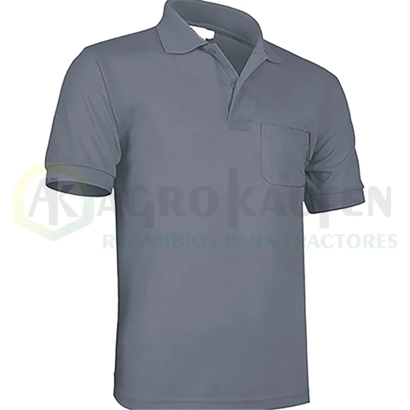 POLO TOP HAWK UNISEX MANGA CORTA CON BOLSILLO 100% ALGO... AGK8124             