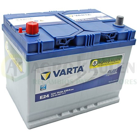 BATERIA 70 AH VARTA E24 BLUE DYNAMIC 12V VARTA70-E24         