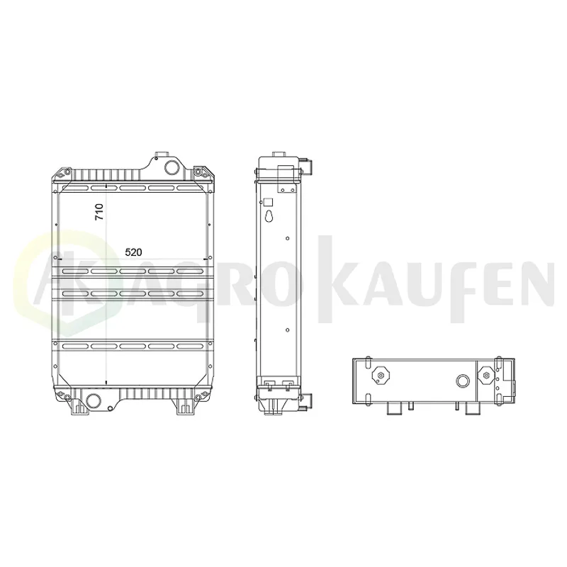 RADIADOR AGK111060017A-60    