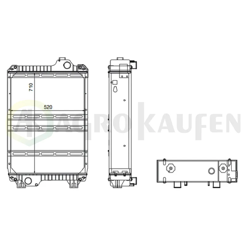 RADIADOR AGK111060018A-60    