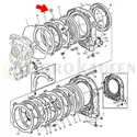 PLATO DE EMBRAGUE AGK Original R216293             