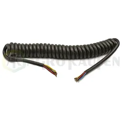 CABLE ESPIRAL REMOLQUE 3 METROS SIN ENCHUFES VAC10007            