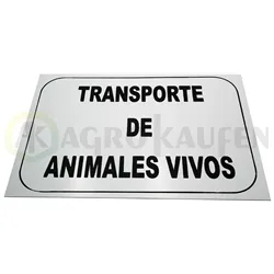 PLACA ANIMALES VIVOS VAC12001            