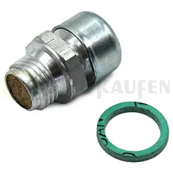 TAPON ACERO CON FILTRO 14 BSP 40 1/4 VAC17050