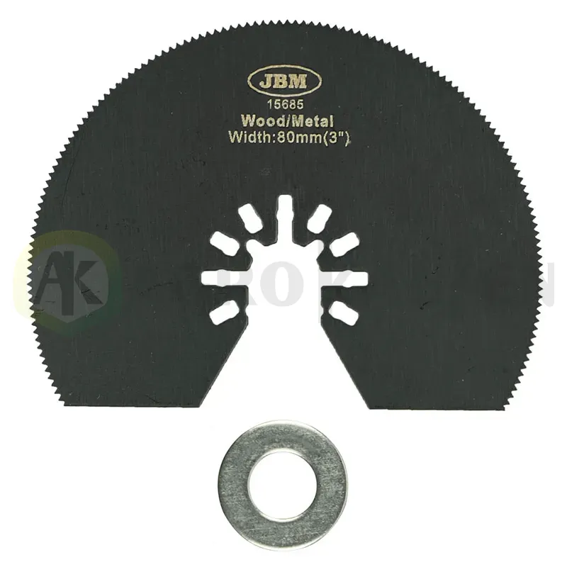 HOJA DE SIERRA SEMICIRCULAR BI-METAL 80MM (REF.60041) 15685               