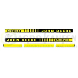 JUEGO PEGATINAS JOHN DEERE 2650 2650-P              