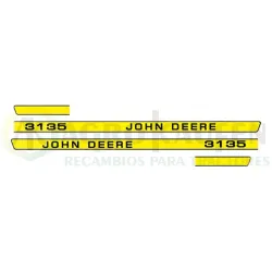JUEGO PEGATINAS JOHN DEERE 3135 3135-P              