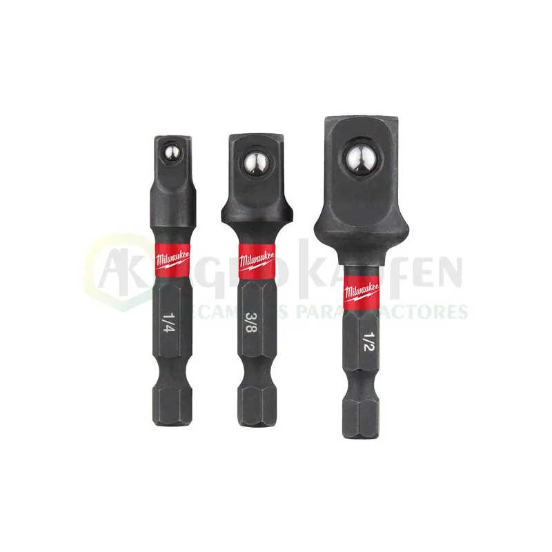 CONJUNTO DE 3 ADAPTADORES SHOCKWAVE IMPACT DUTY 1-4 ... 4932479228          