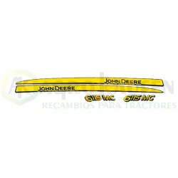JUEGO PEGATINAS JOHN DEERE 6110 MC 6110MC-P            