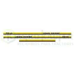 JUEGO PEGATINAS JOHN DEERE 7610 7610-P              