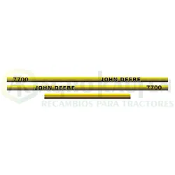 JUEGO PEGATINAS JOHN DEERE 7700 7700-P              