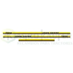 JUEGO PEGATINAS JOHN DEERE 7800 7800-P              