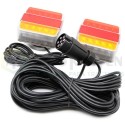 KIT PILOTOS TRASEROS LED IMAN CABLE 7.5 m AGK2065-3           