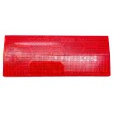 CATADIOPTRICO RECTANGULAR ROJO ADHESIVO 100 x 45 mm AGK2304             