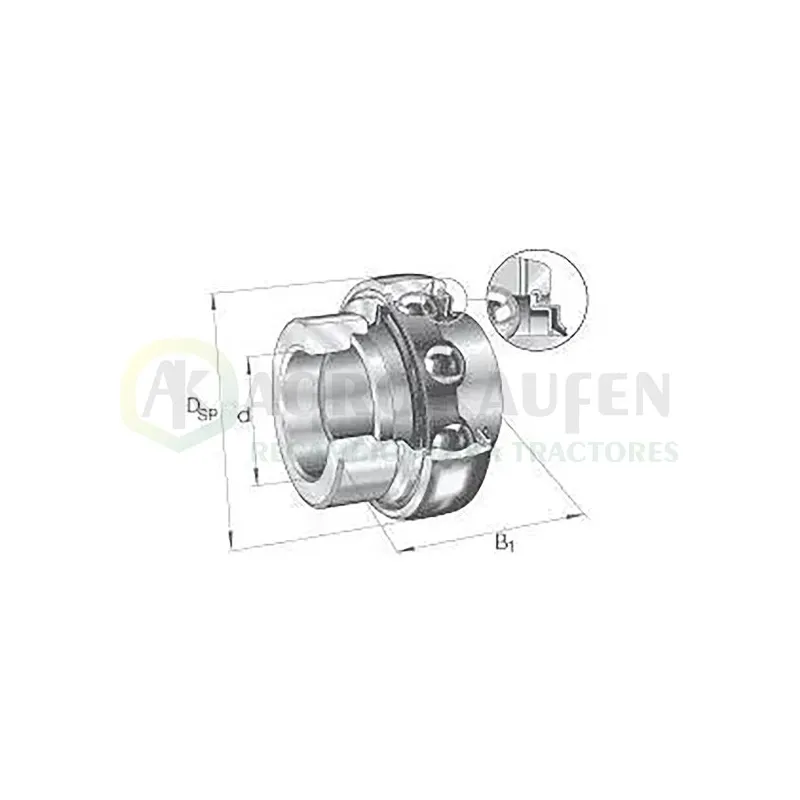 RODAMIENTO GE35 TIMKEN JD39104-1           