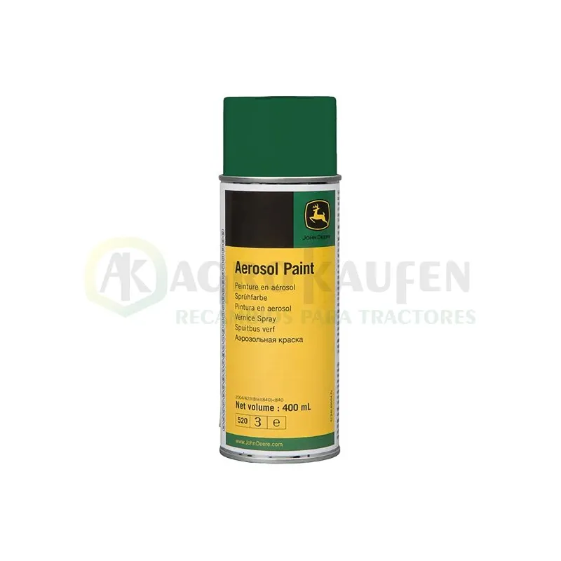 PINTURA JOHN DEERE VERDE ORIGINAL SPRAY BOTE 400 ml MCF200              