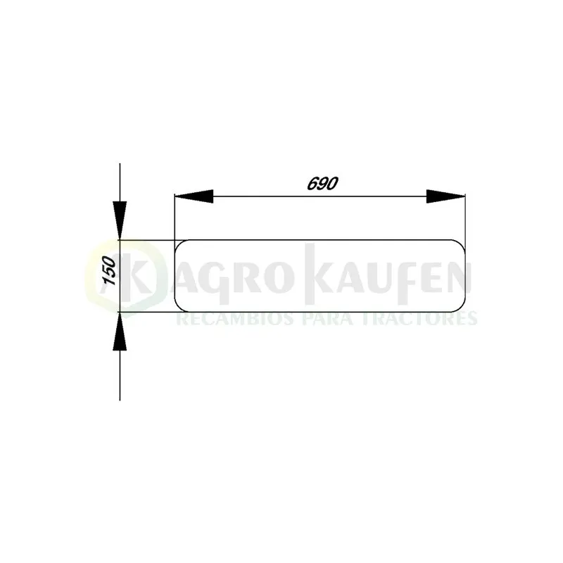 CRISTAL TRASERO INFERIOR R198147-1           