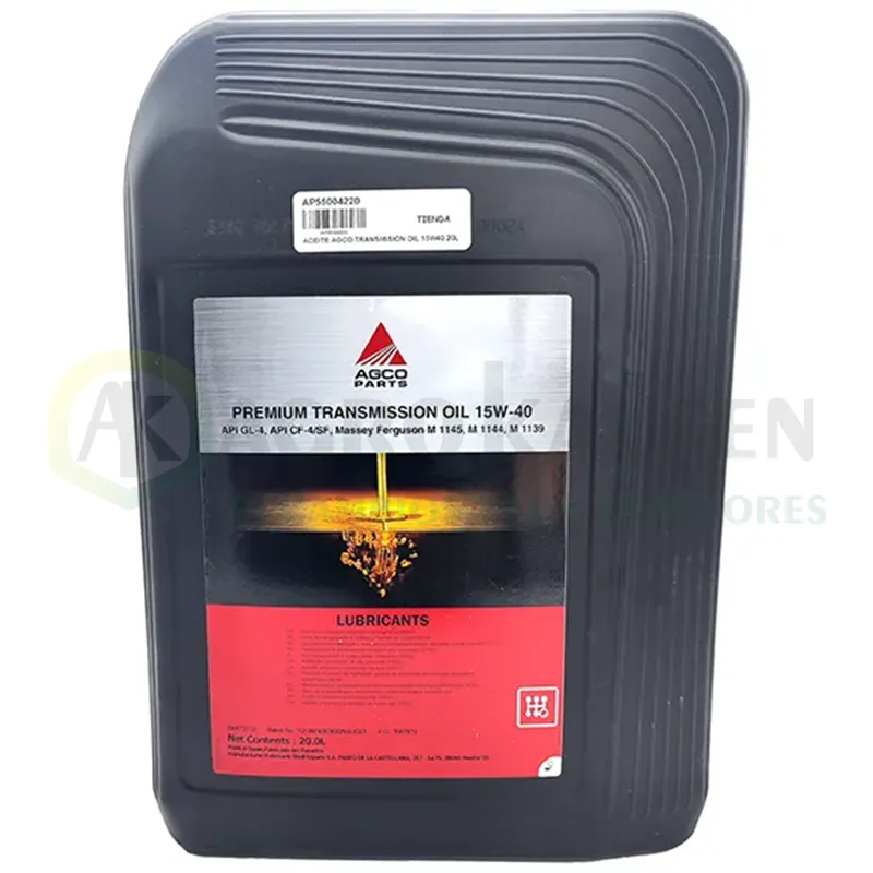 ACEITE MF 20L 15W40 AGCO MOTOR Y TRANSMISION MULTIFU... AP55004220          