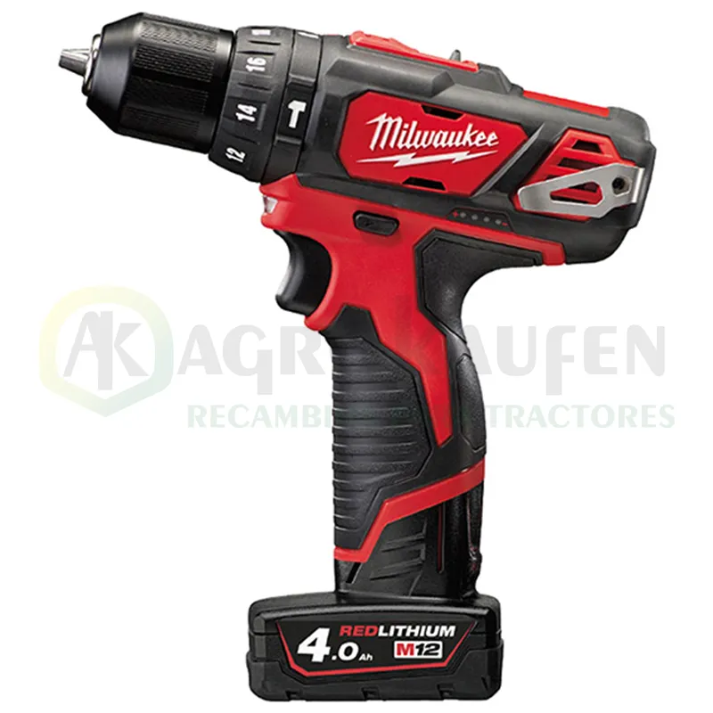 POWERPACK 1 TALADRO + ATORNILLADOR DE IMPACTO + 2... M12BPP2B-421C       