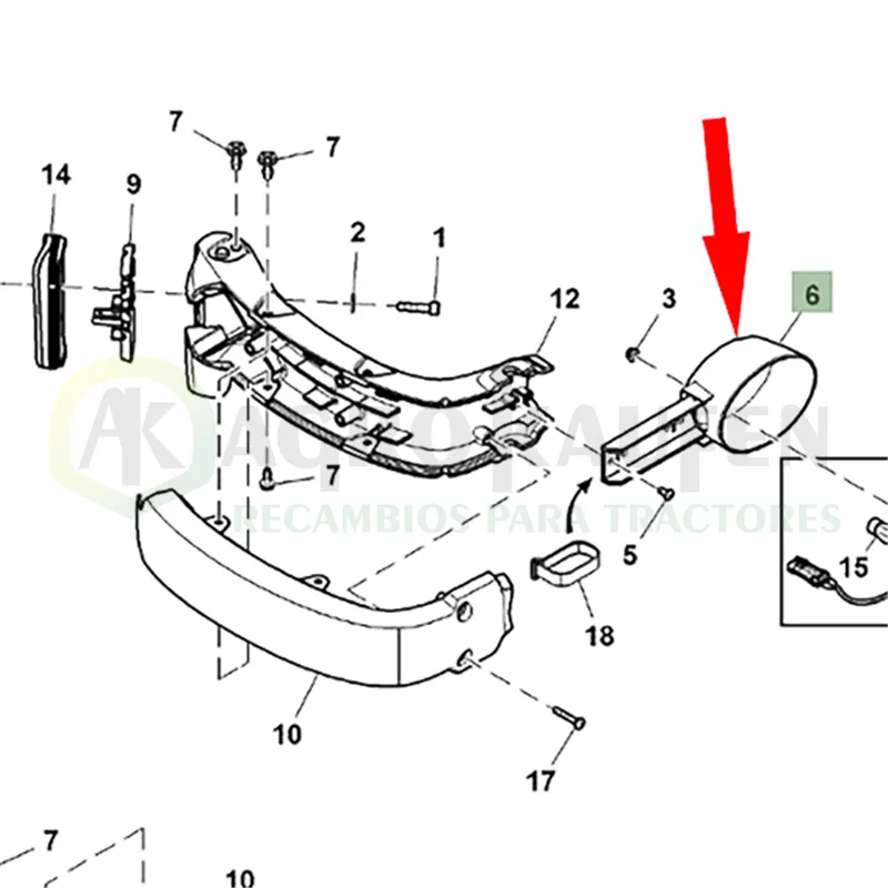 TAPADERA Original L169183             