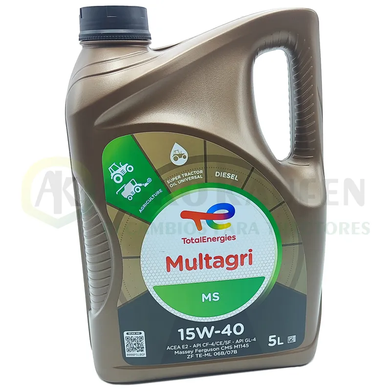 ACEITE TOTAL MULTI AGRI MS 15W40 5L 204861              