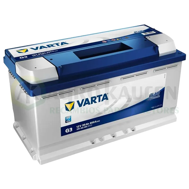 BATERIA 95 AH VARTA 800A VARTA95-G3          