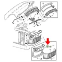 BASTIDOR INFERIOR FAROS DEL. AGK Original L111759             