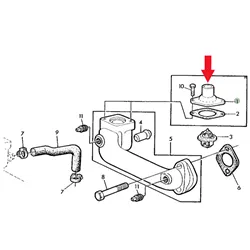 TAPA TERMOSTATO SERIE:40-50  AGK Original R97876              