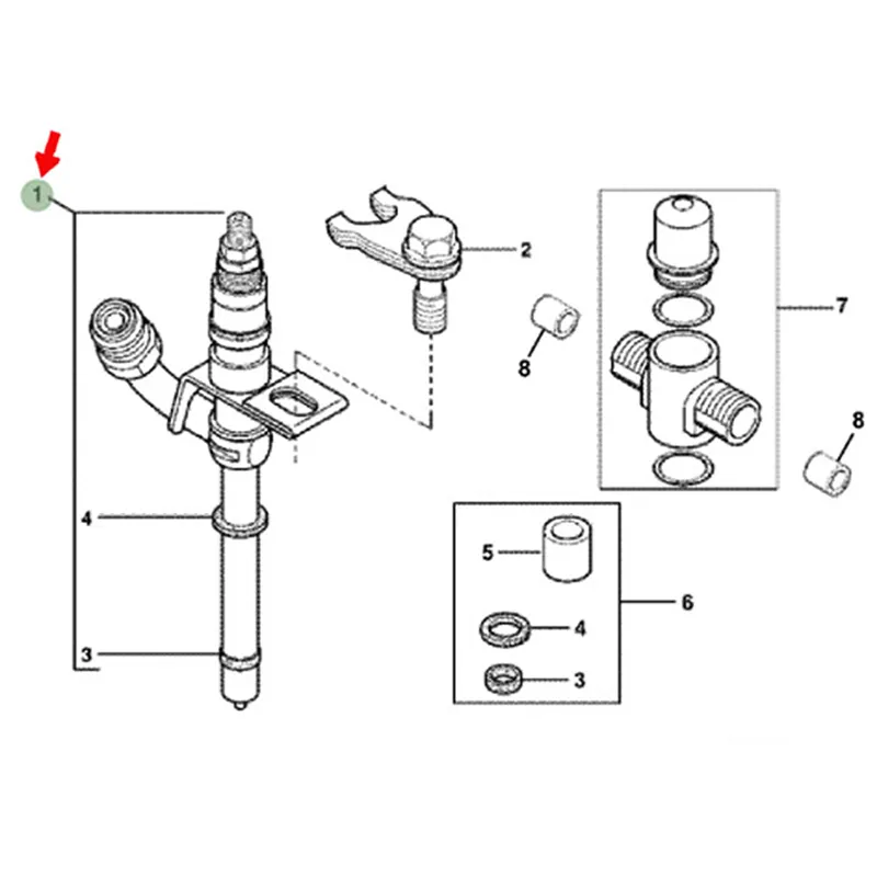 Inyector reman. Original SE501103            