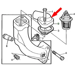 TAPA TERMOSTATO Original T23620              