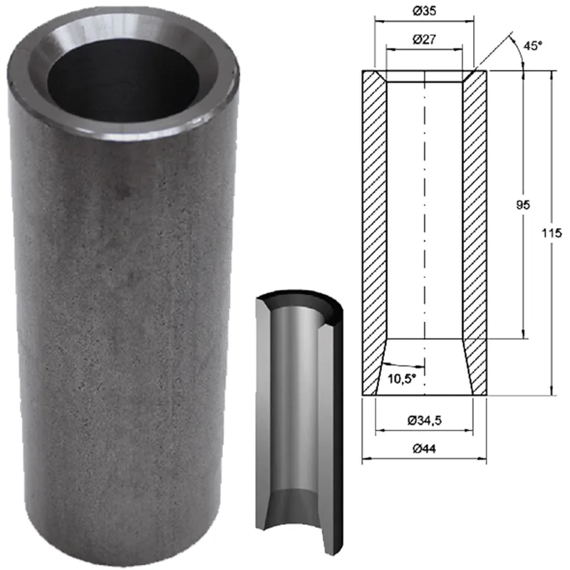 CASQUILLO VB117 1 D44x115 mm SHWVB117-1          