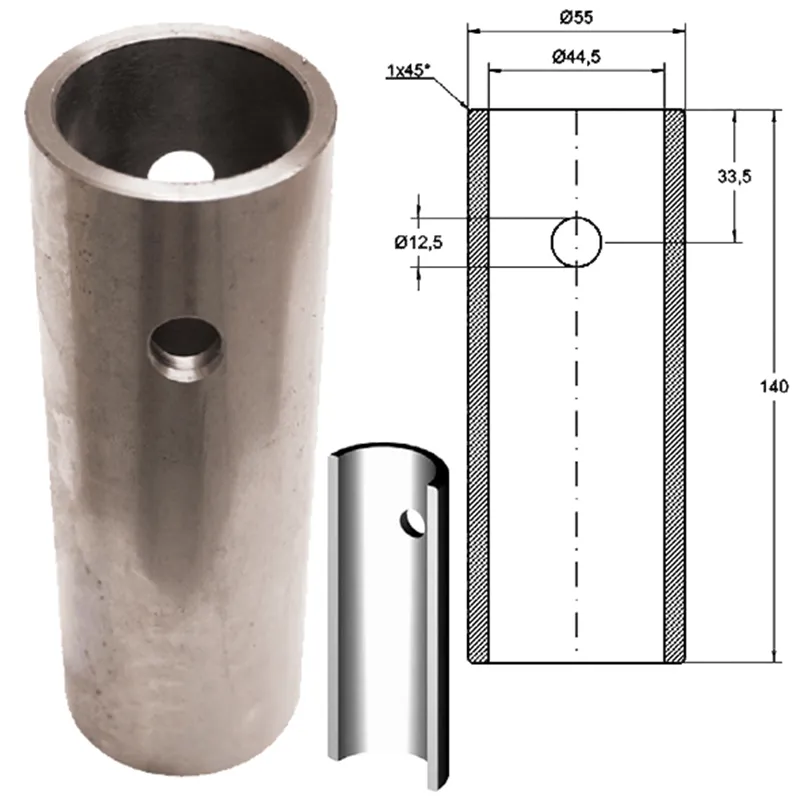 CASQUILLO VB249 D55x140 mm 44D SHWVB249            