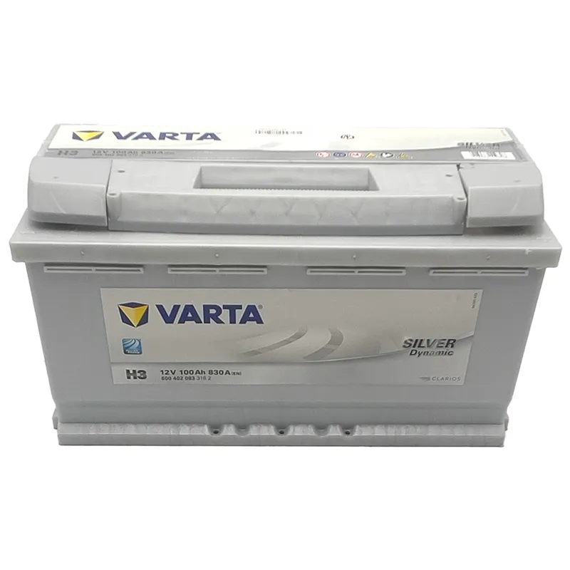 BATERIA VARTA  SILVER H3 100AH 830A VARTA100-H3         