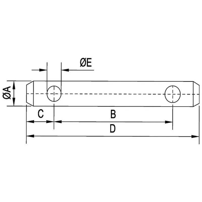 PASADOR DE ENGANCHE NEW HOLLAND M1695314M1-60       