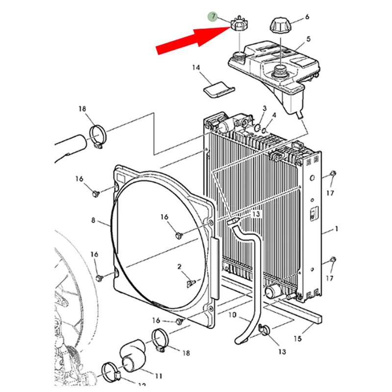 TAPON DEPOSITO GARRAFA EXPANSION SERIE:6000 AGK Original AL78005             