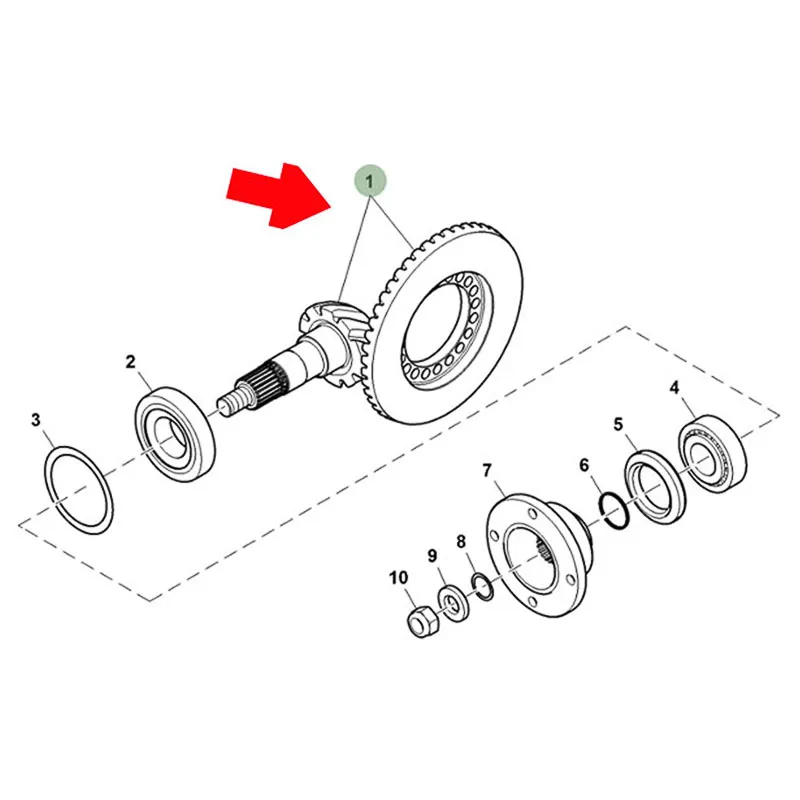 GRUPO DELANTERO 745-750 Original AL160170            